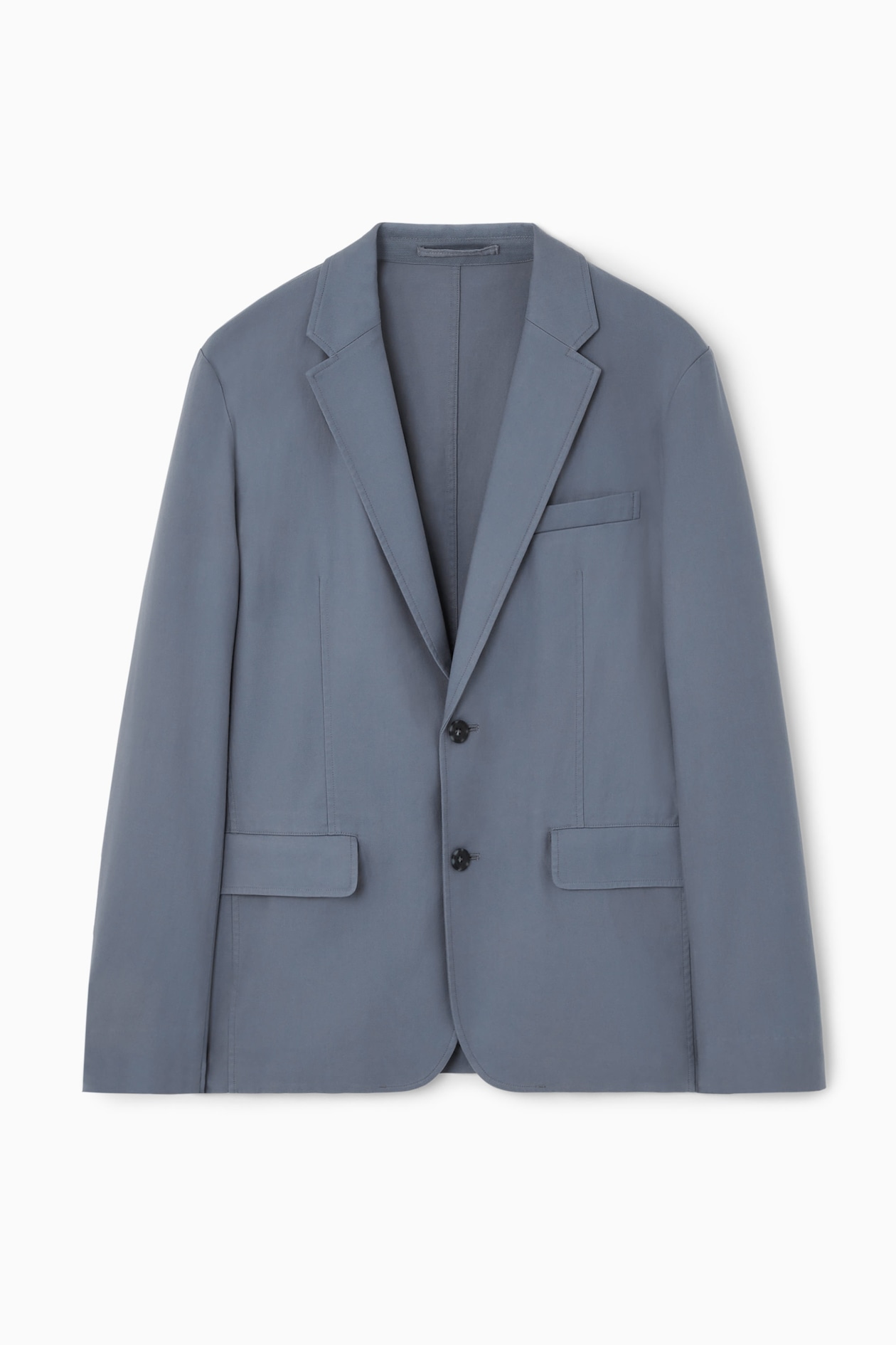 

Неструктурированный пиджак-regular fit COS, синий
