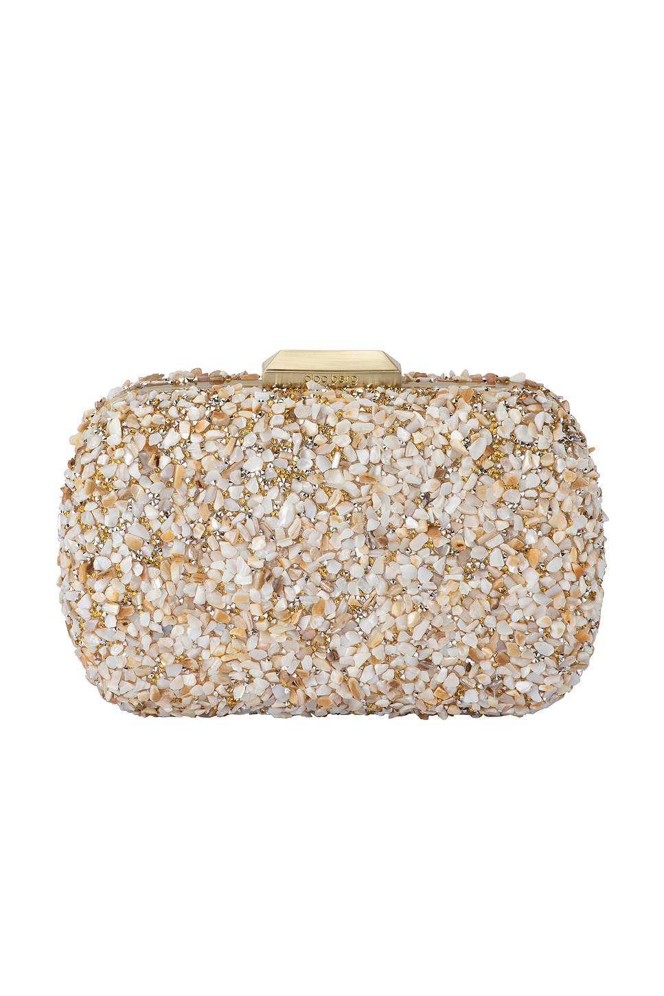 

Клатч Savannah pebble Olga Berg, natural