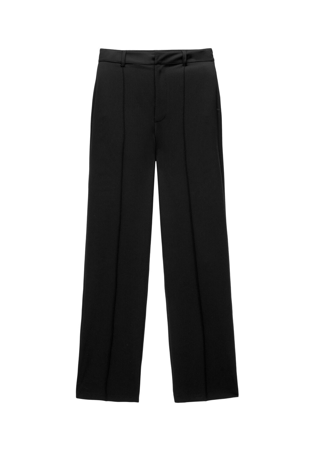 

Брюки Smart Seamed PULL&BEAR, черные