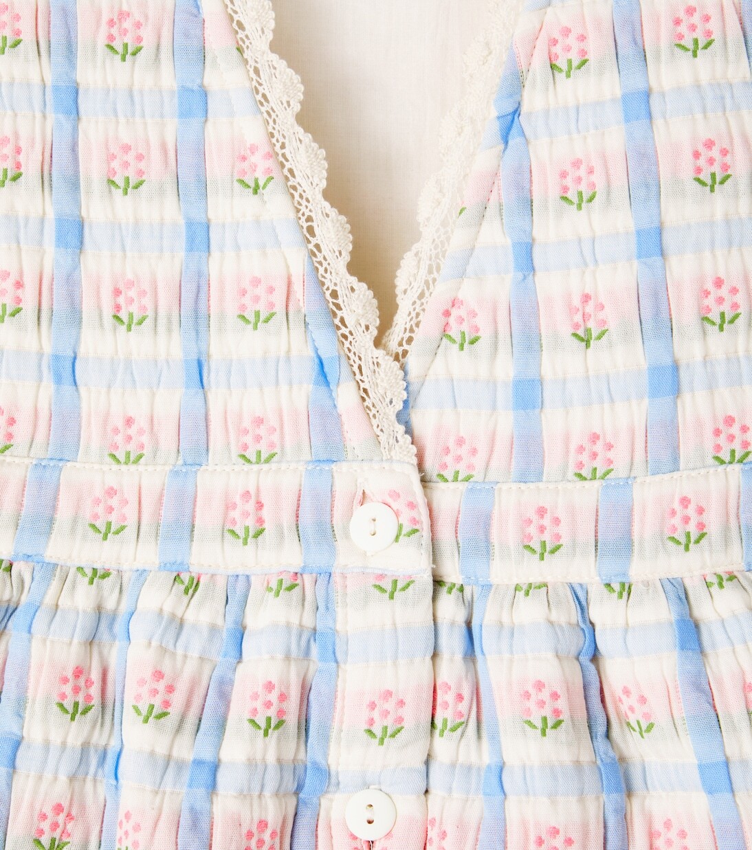 Платье Zora с цветочным принтом из хлопковой смеси Bebe Organic, Padded Floral — фото 3