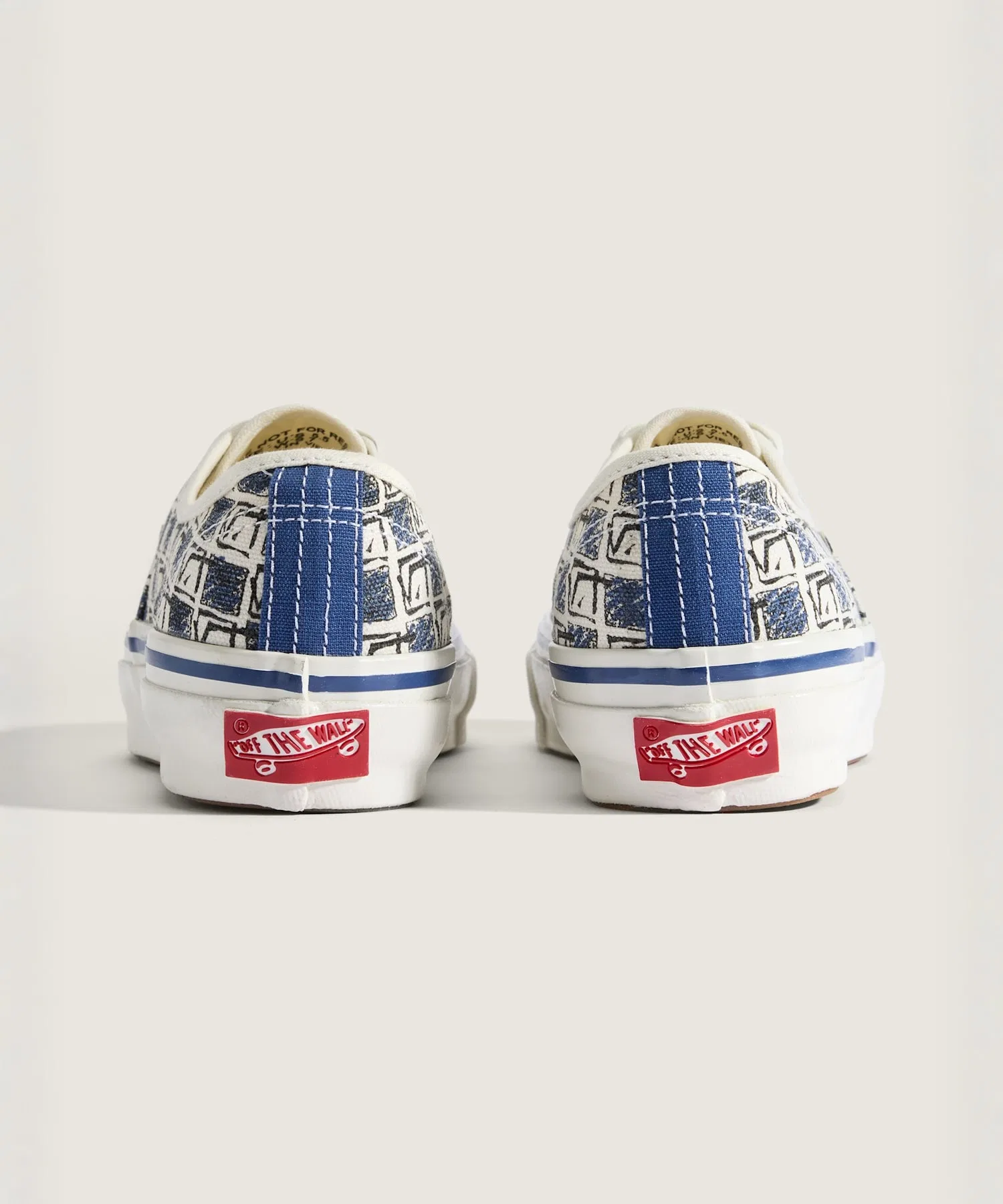 Унисекс кроссовки VANS Authentic 44 Archive тёмно-синие — фото 4