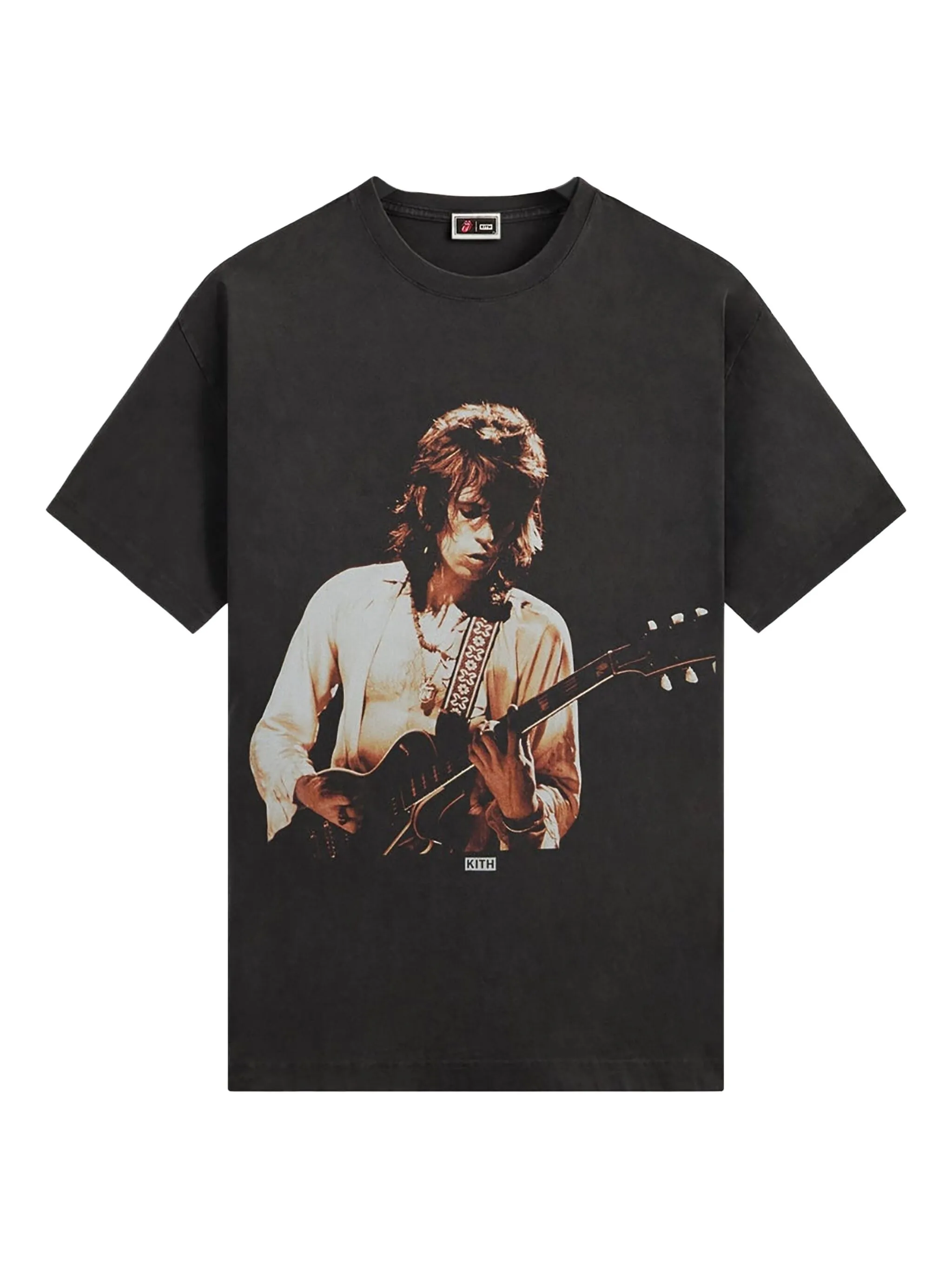 

Футболка Keith Richards из коллаборации с Rolling Stones Kith, черный