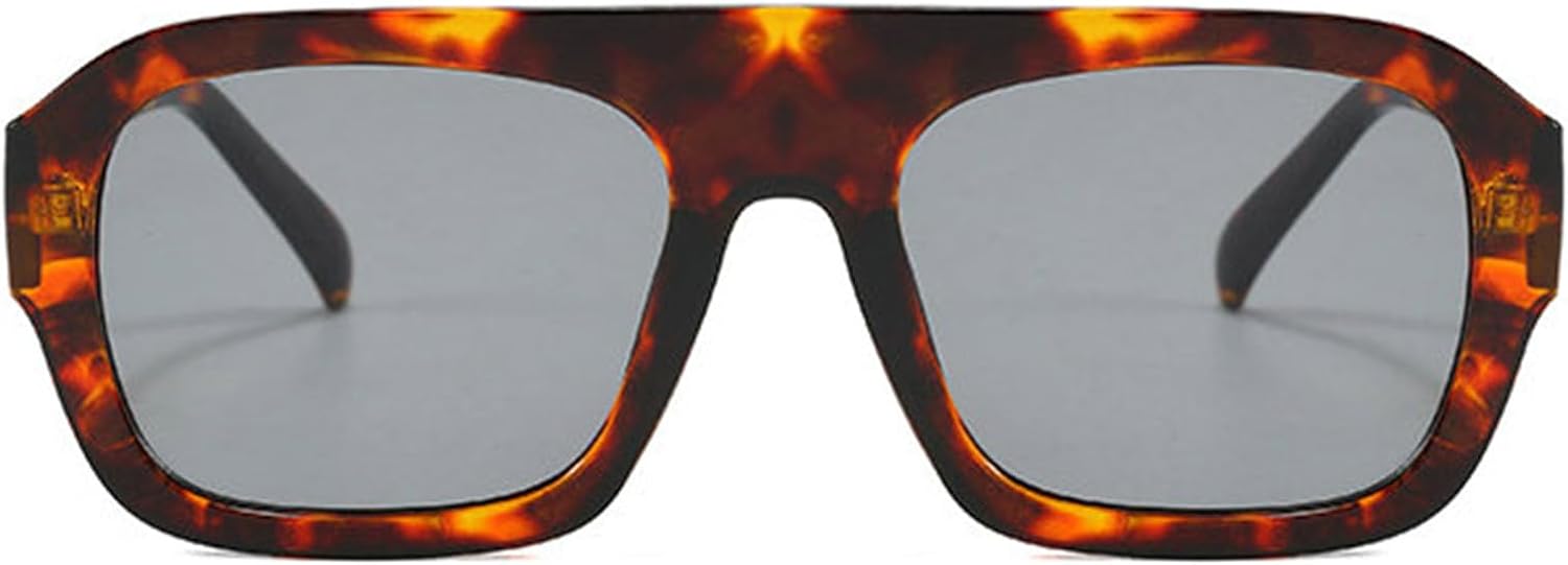 

Солнцезащитные очки Willochra Fashion Square для женщин, защита от ультрафиолета UV400, ретро-оранжевый градиент, солнцезащитные очки для мужчин в стиле панк для активного отдыха, C1