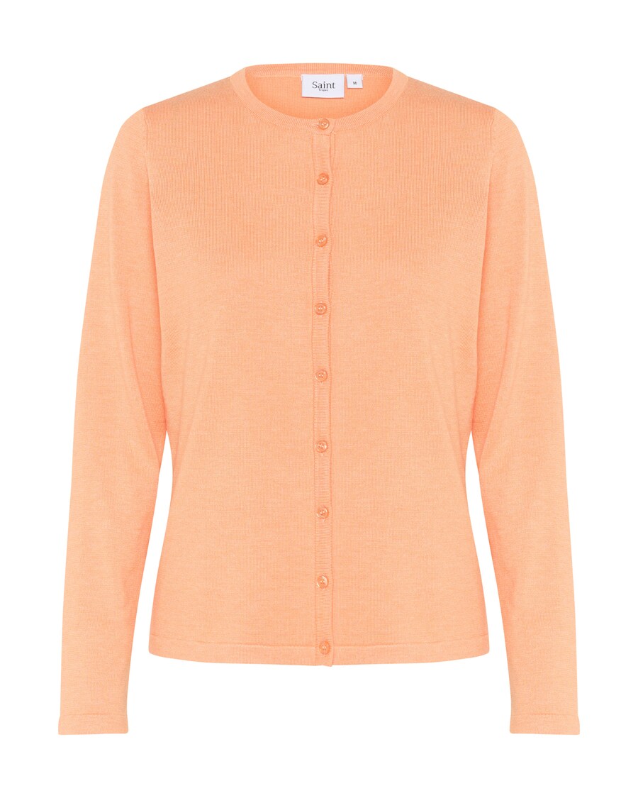 

Вязаный кардиган SAINT TROPEZ MilaSZ, светло-оранжевый