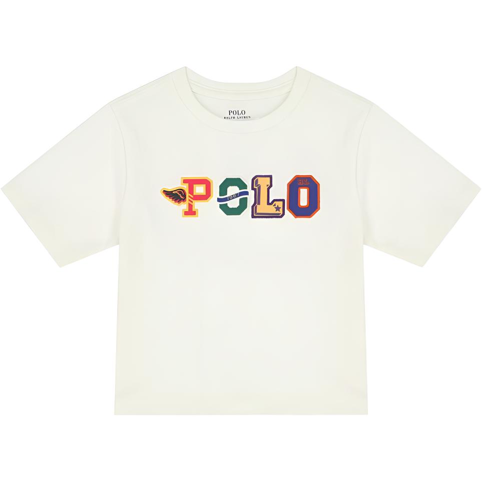 

Футболка серая детская Polo Ralph Lauren