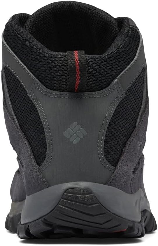 Columbia мужские треккинговые ботинки Crestwood Mid Waterproof, Black/Charcoal — фото 4