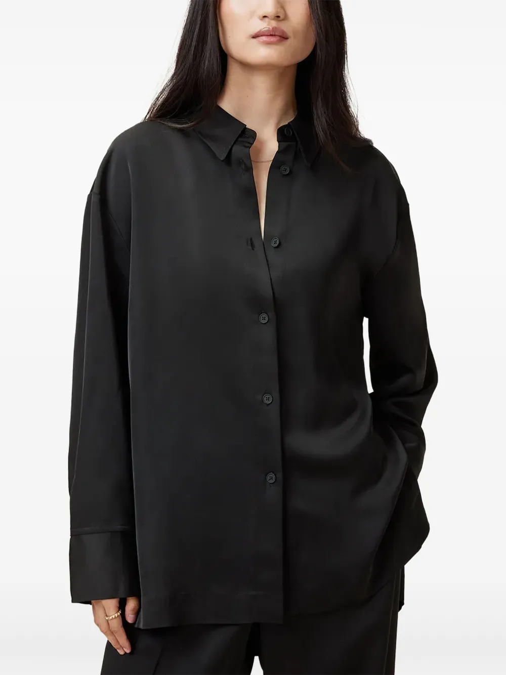 

Рубашка Myrtle AllSaints, черный