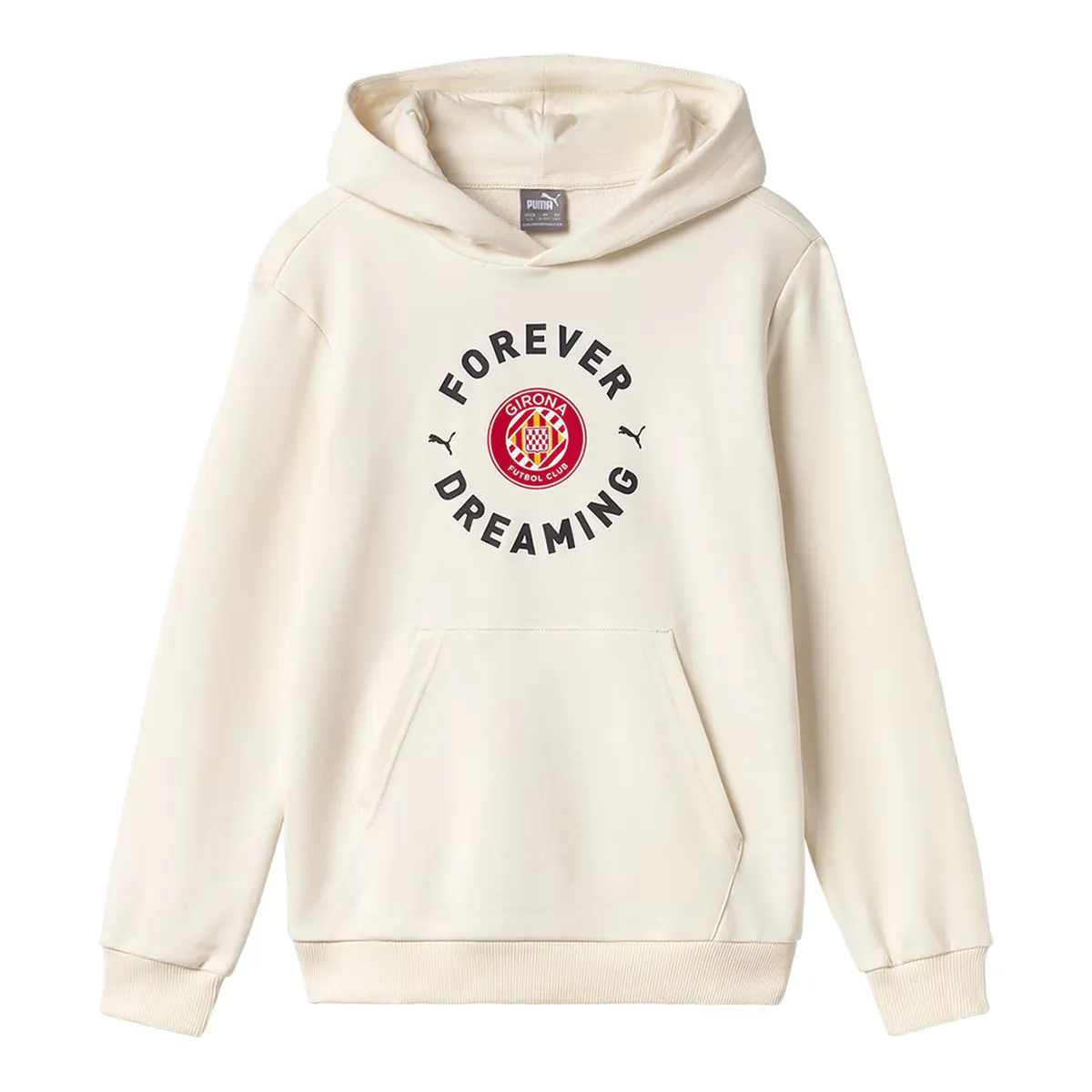 

Forever.Dreaming Hoodie Jr. Girona FC Puma детский свитшот, бежевый