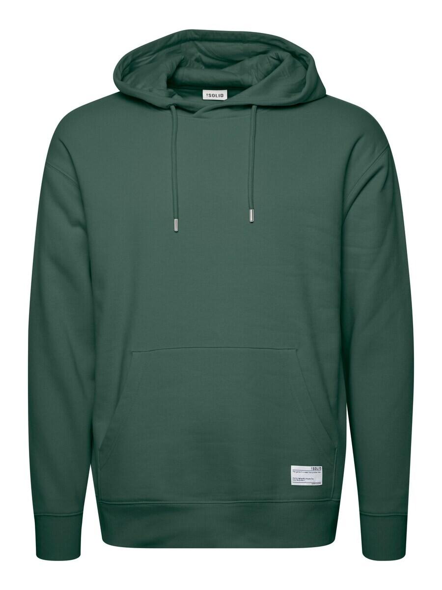 

Толстовка с капюшоном !Solid Sweatshirt Lenz, темно-зеленый