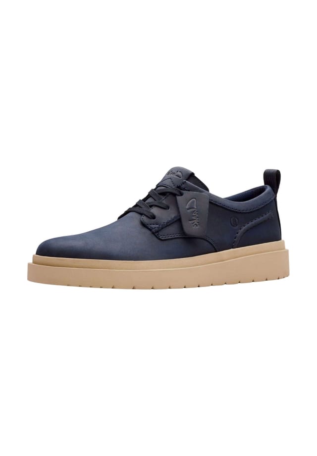 

Кожаные кроссовки Clarks, синий