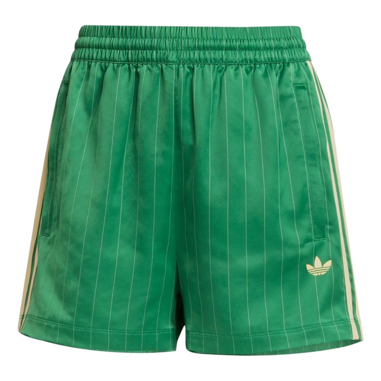 

Шорты (WMNS) adidas Pinstripe Satin Shorts 'Green'