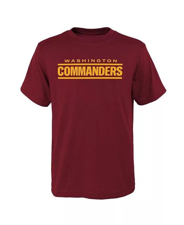 

Темно-красная футболка с логотипом команды Big Boys Washington Commanders Outerstuff