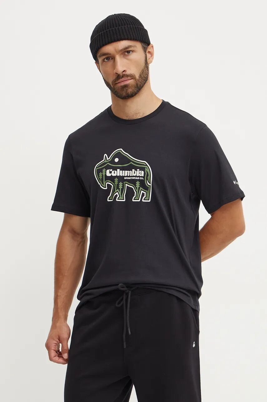 

Футболка Columbia из хлопка, черный