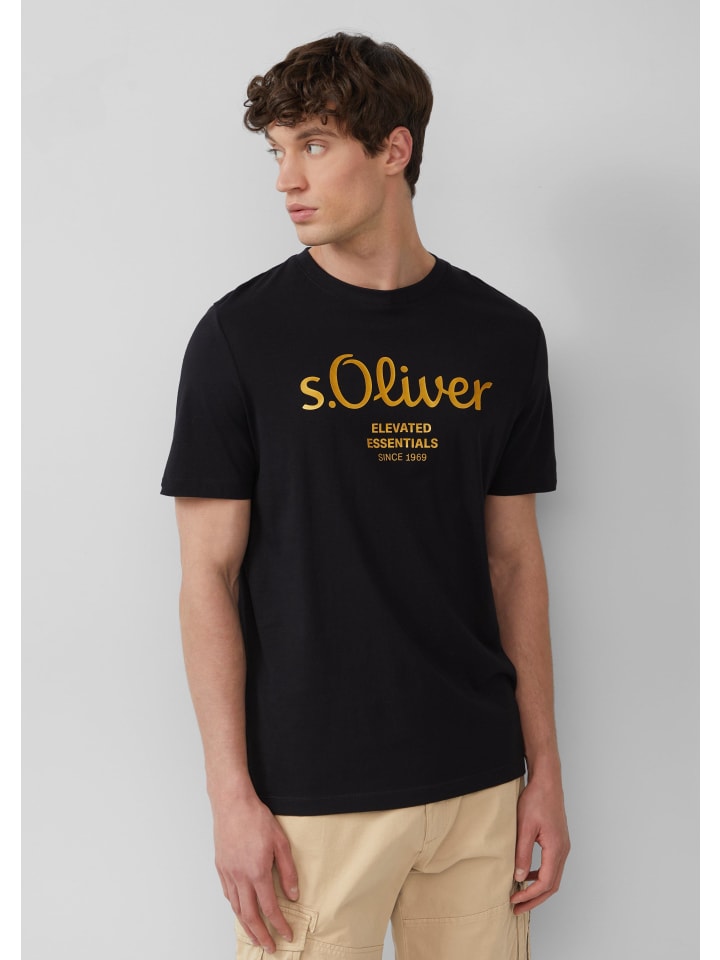

Футболка s.Oliver, черный