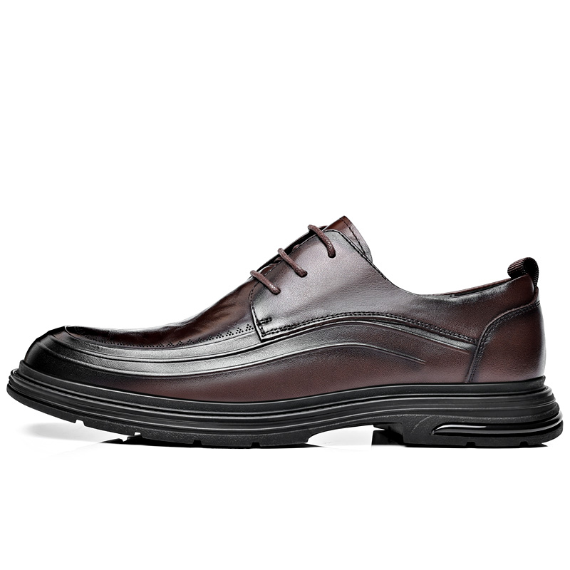 

A fairy tale of a pair of shoes Коричневые мужские повседневные туфли, цвет Brown