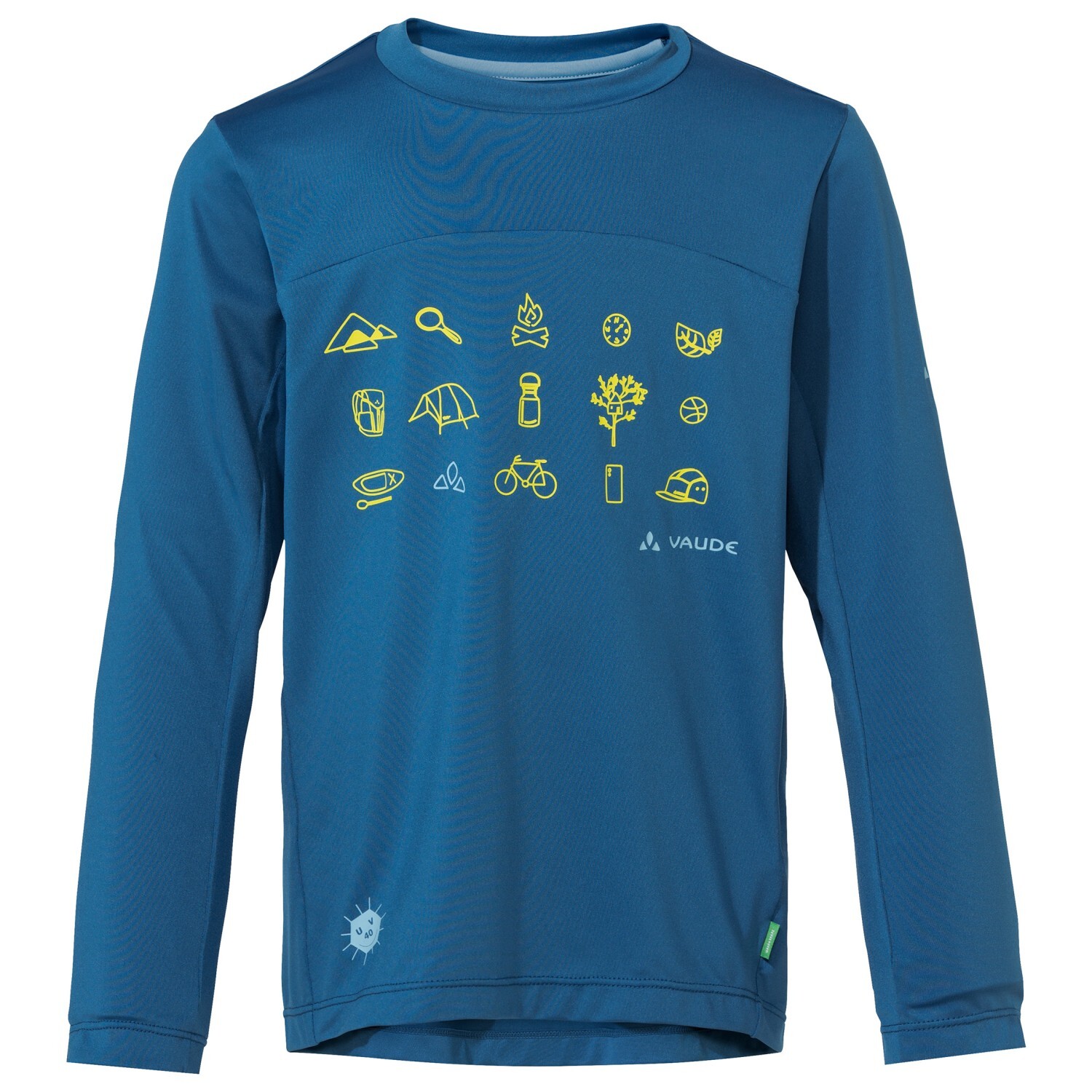 

Функциональная рубашка Vaude Kid's Solaro L/S T Shirt II, цвет Ultramarine