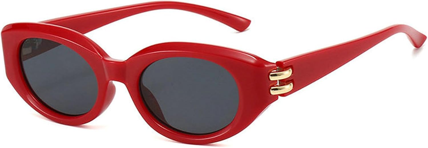 

Солнцезащитные очки Willochra в стиле панк «кошачий глаз» для женщин и мужчин, 2025 год, роскошные винтажные изящные солнцезащитные очки для женщин, Y2K, овальные очки, защита от УФ-излучения UV400, C3