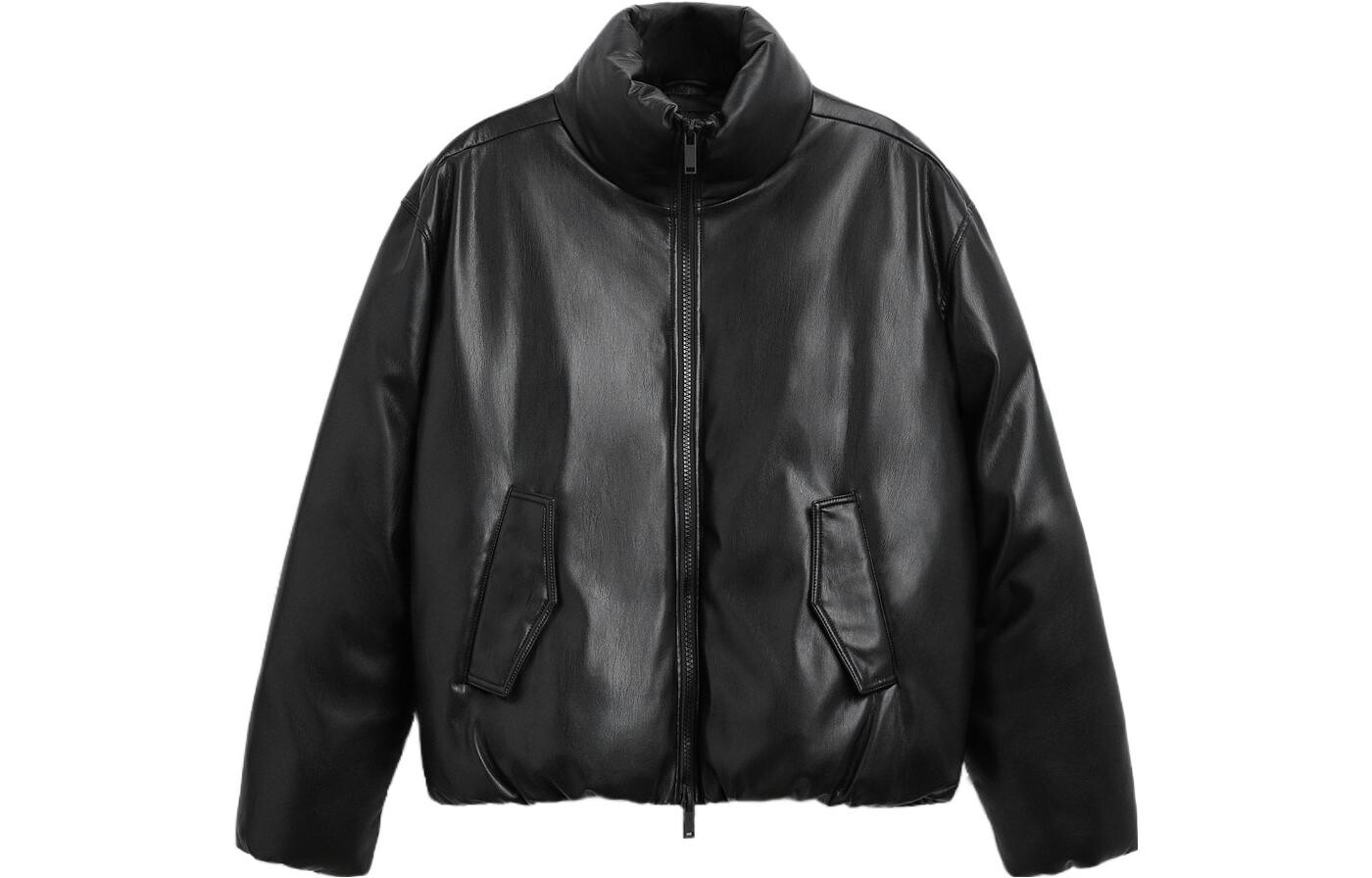 

Куртка мужская черная Zara, черный