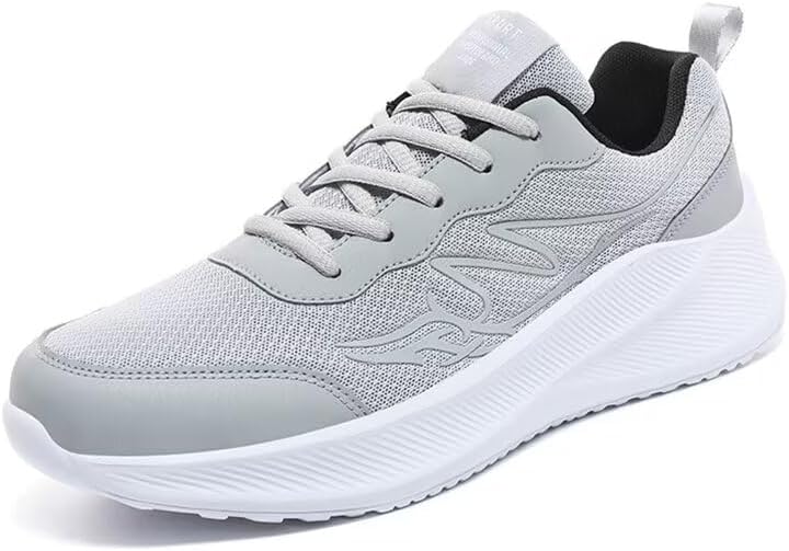 

Мужские легкие модные спортивные кроссовки для бега, прогулок и школы Zonkacen, серый