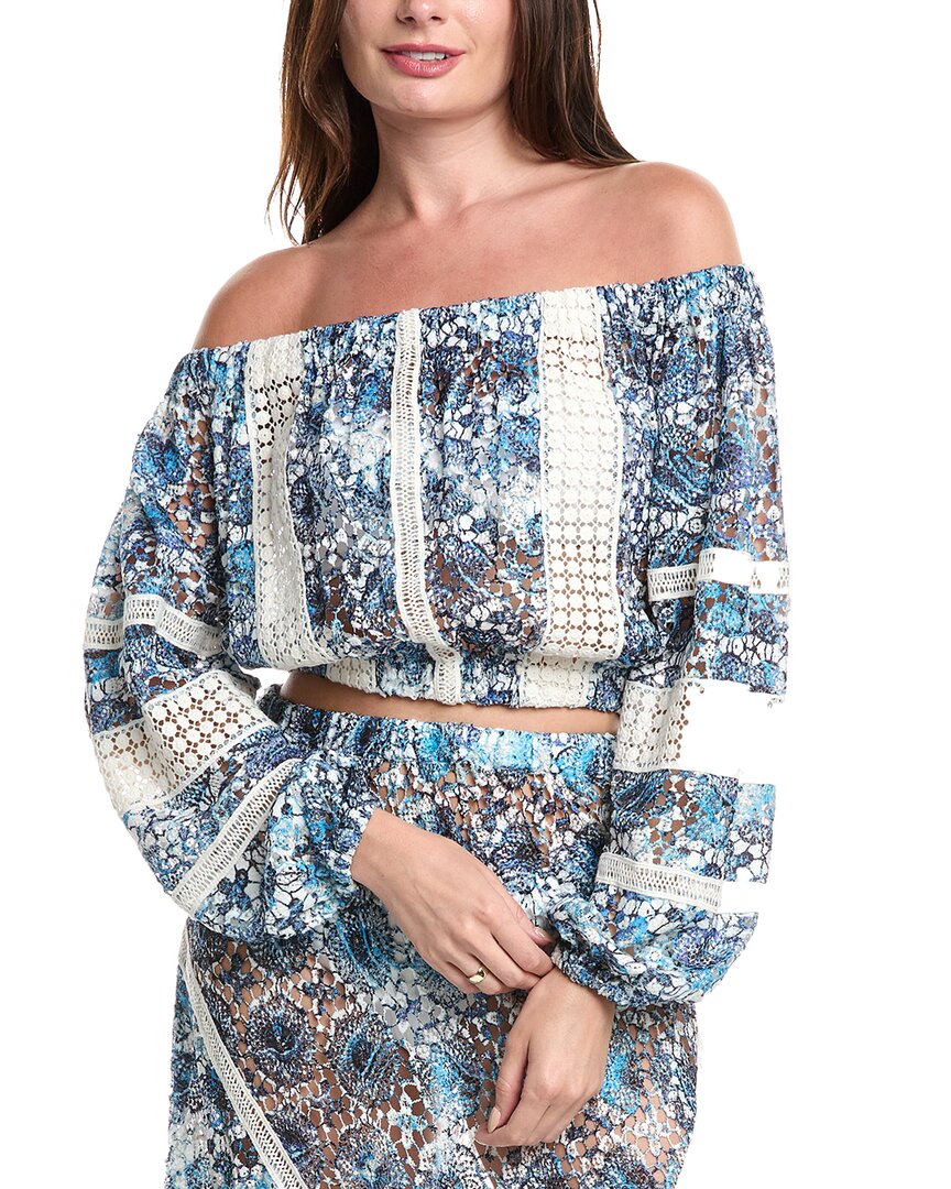 

Рами Брук Айяна Топ Ramy Brook, синий