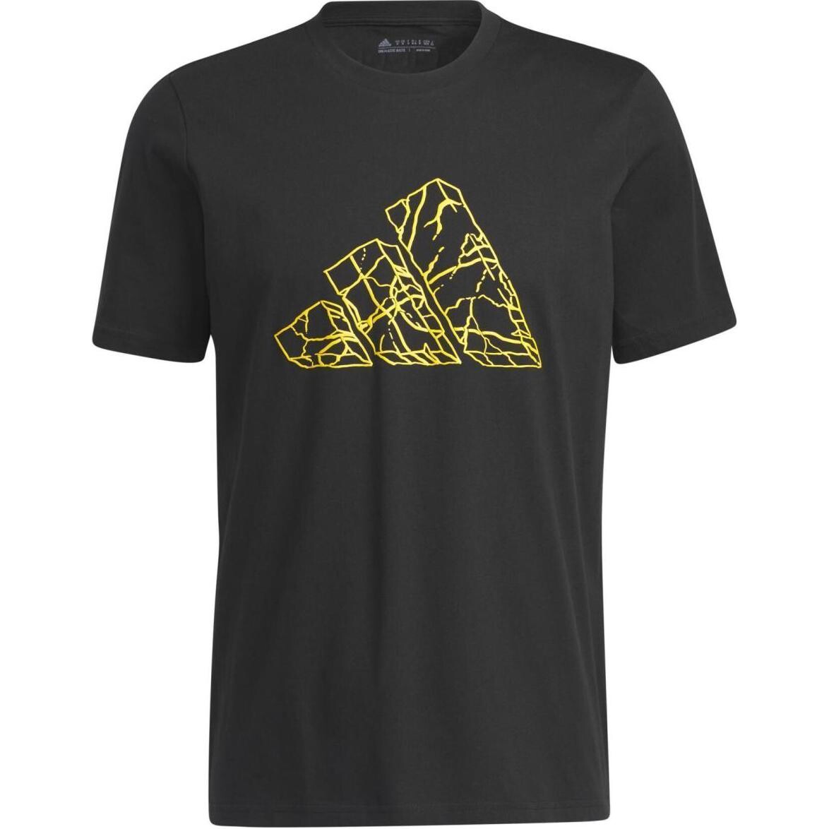 

Футболка мужская черная Adidas, черный