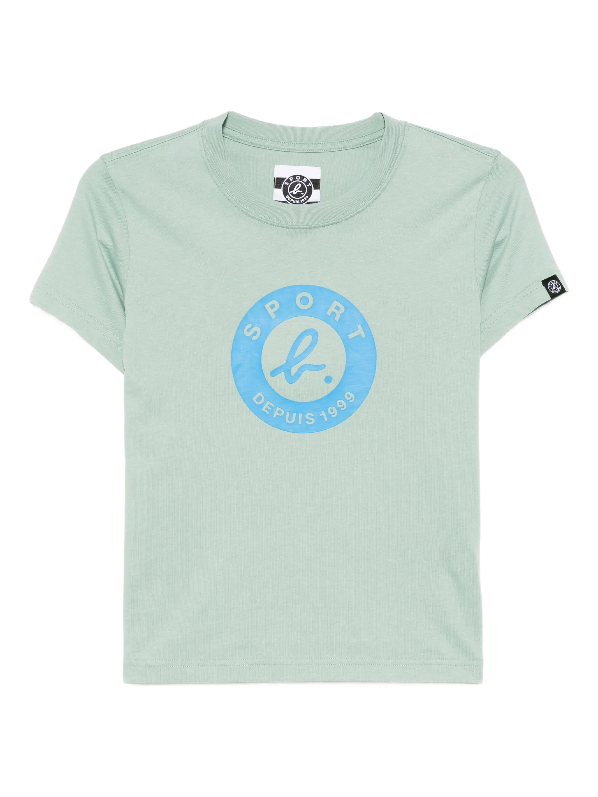 

Футболка с логотипом Sport B. By Agnès B., зеленый