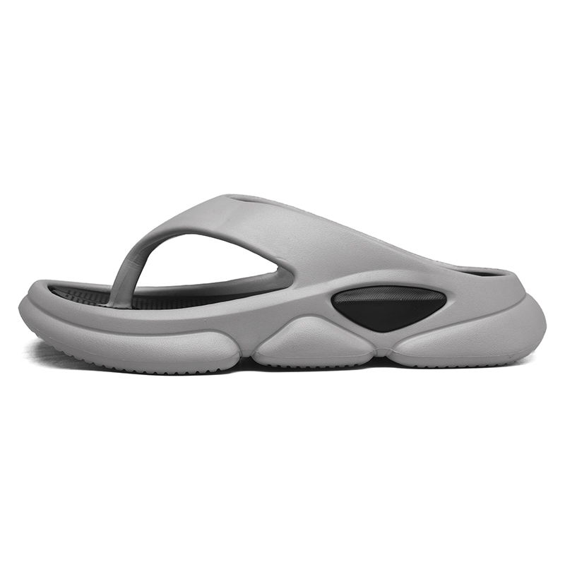 

LONGDUIZHANG EVA нескользящие шлепанцы унисекс YC1228 светло-серые, цвет YC1228 Light Gray