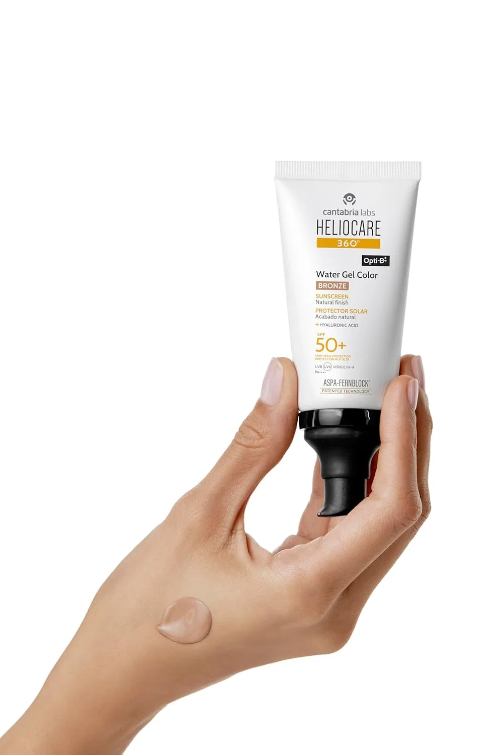 Солнцезащитный гель Heliocare 360 Color Water Gel Spf50 Bronze 50 мл No brand — фото 4