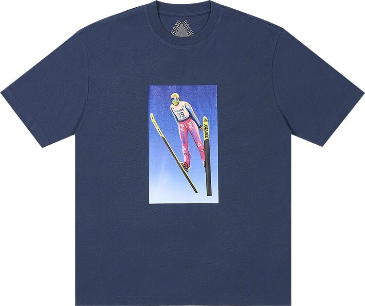 

Футболка Palace Lift Off 'Navy', синий