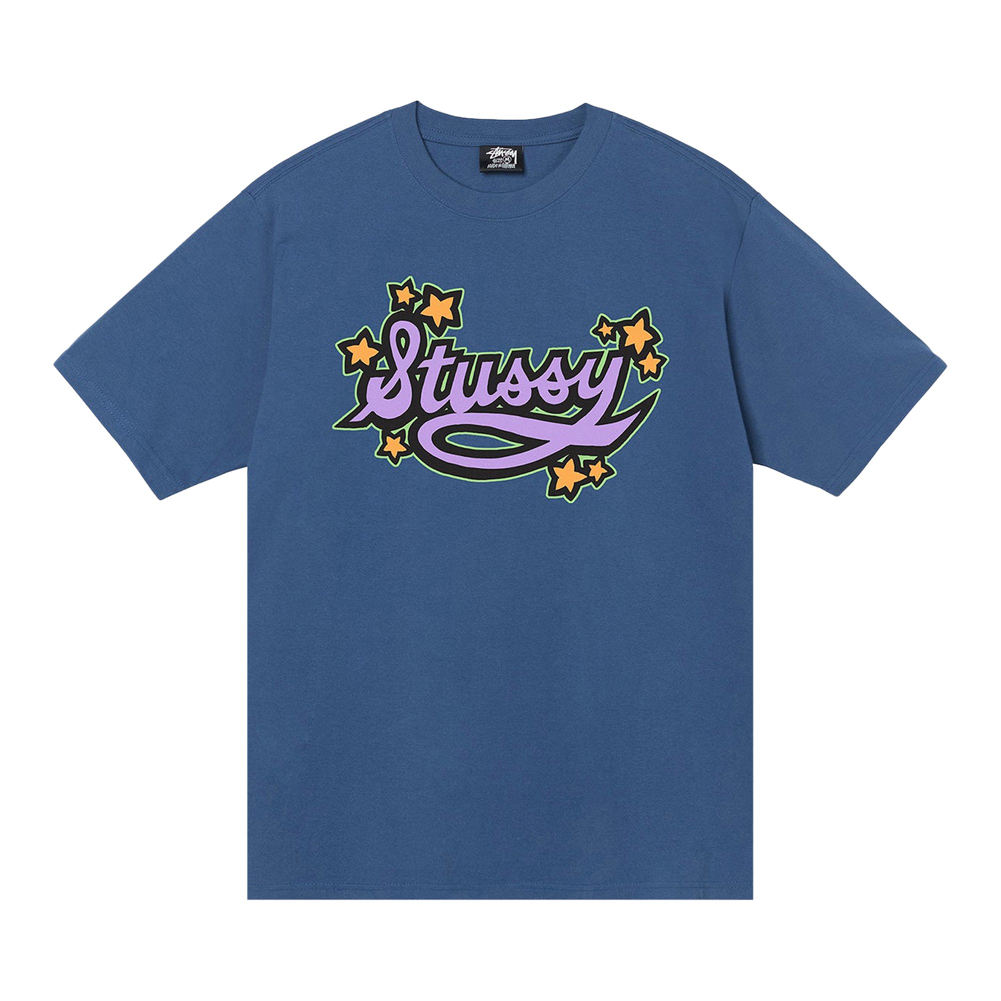 

Футболка Stussy Star со сценарием Полночь