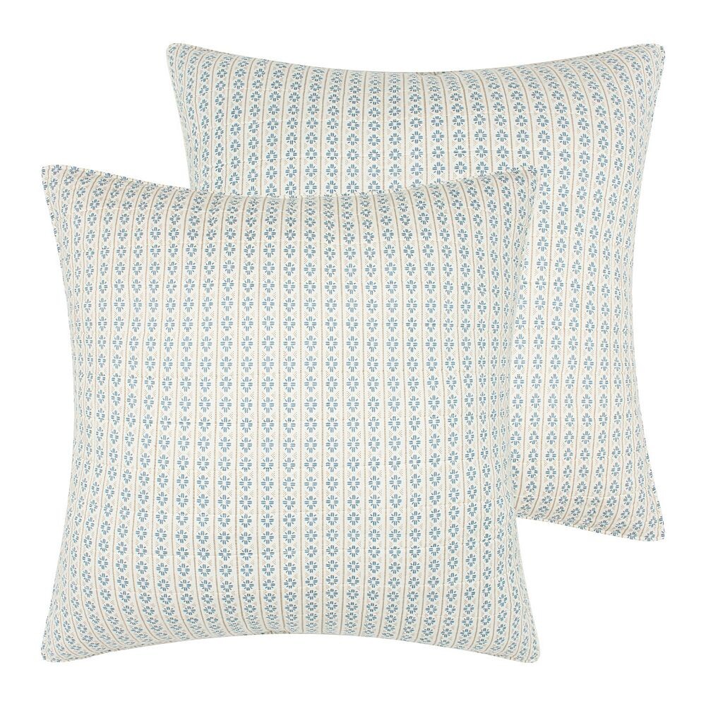 

Комплект одеял Levtex Home Ansara или еврошамы, цвет Teal
