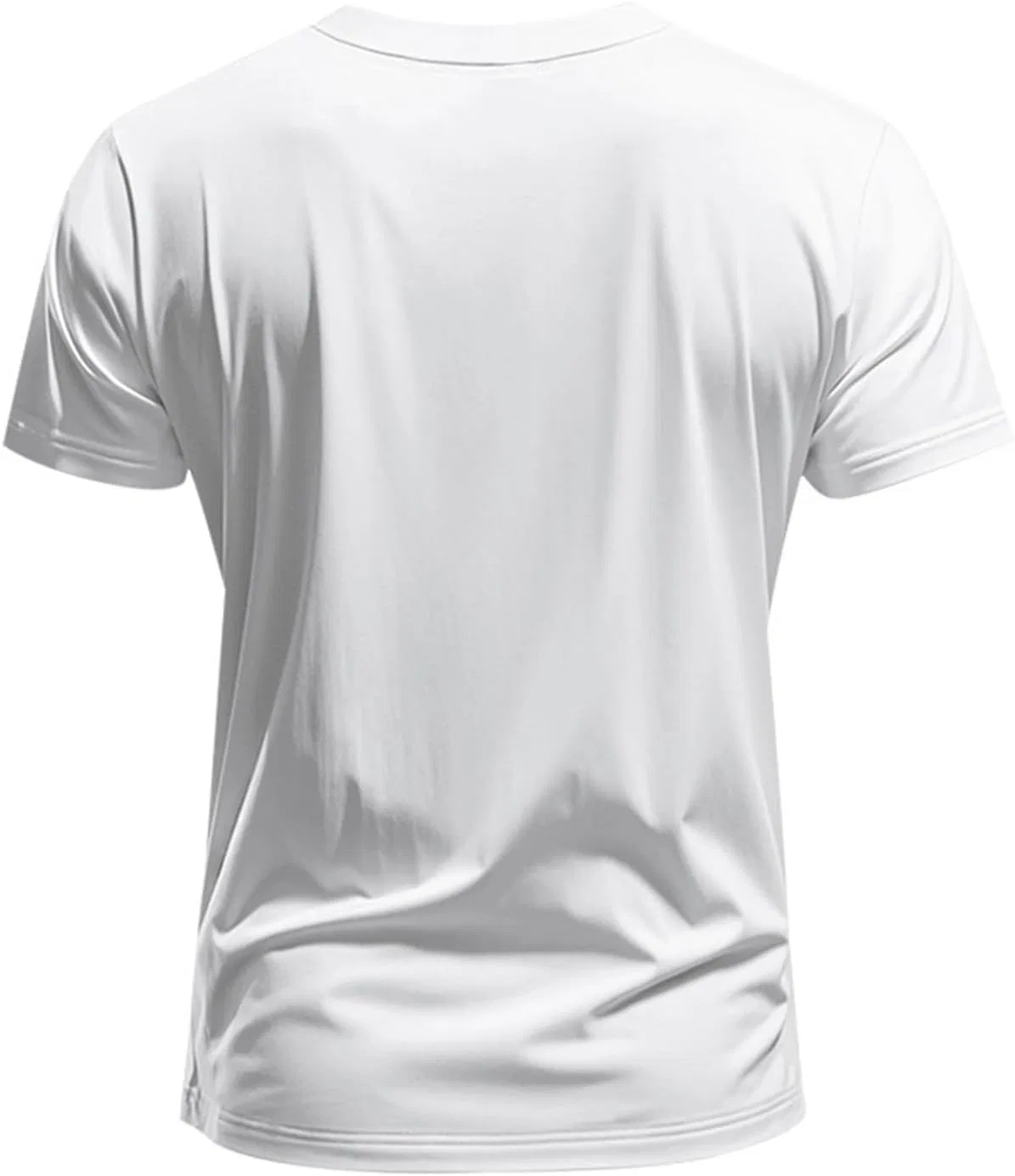 Футболка мужская с V-образным вырезом, Athletic Quick Dry, белый — фото 4