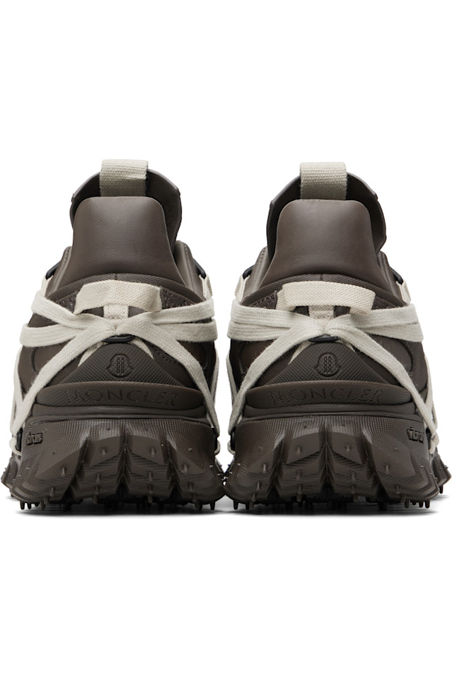 Rick Owens Moncler + Rick Owens серые кроссовки Trailgrip Megalace — фото 2