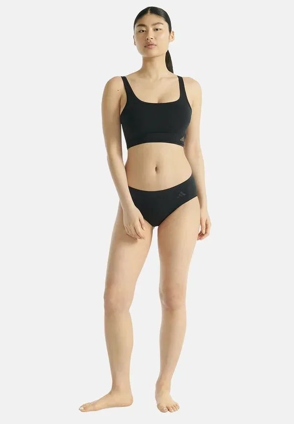 Трусы-хипстеры 3 шт Adidas Sportswear, черный/коричневый/розовый