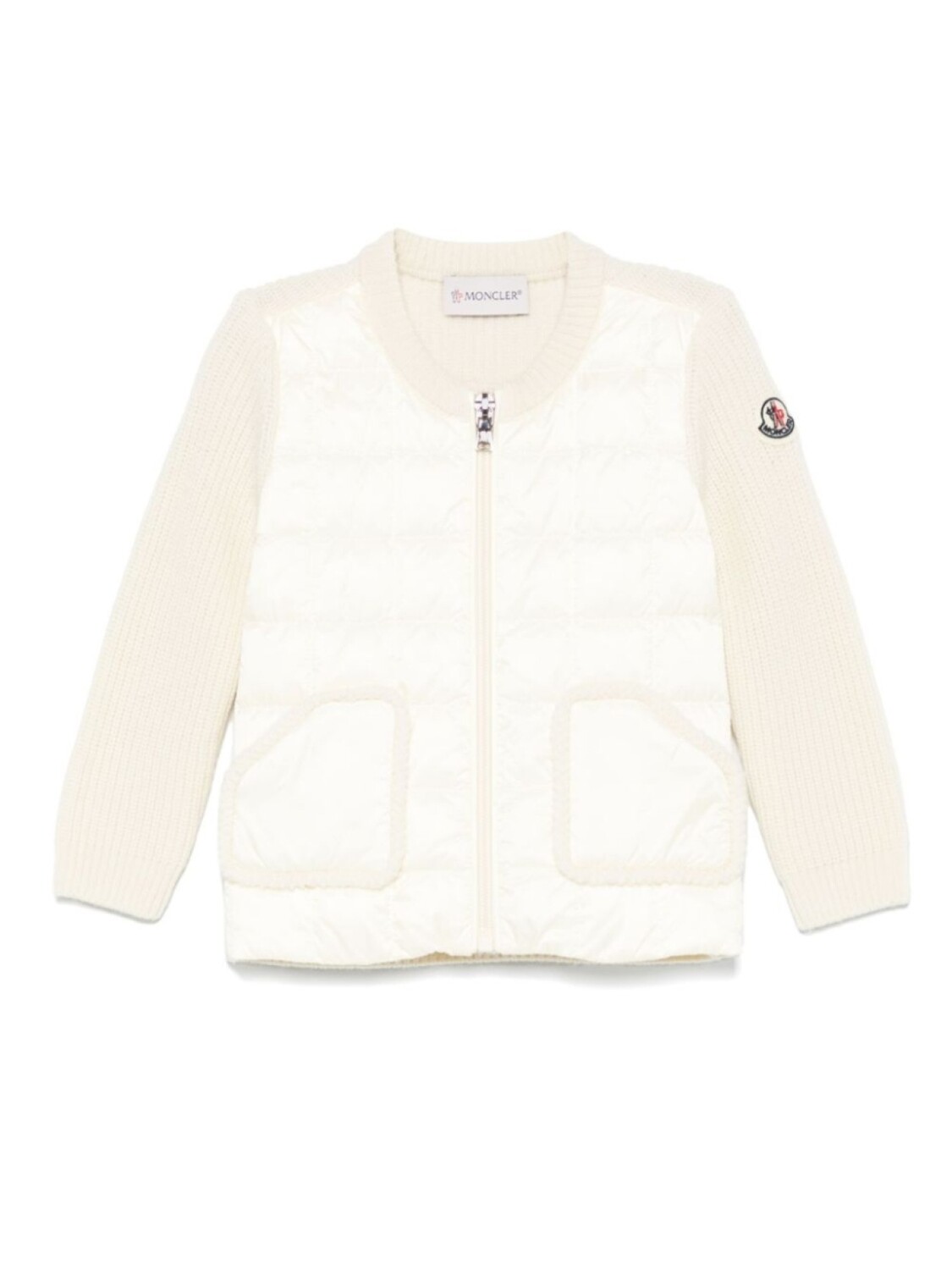 

Пуховик Moncler Enfant, белый
