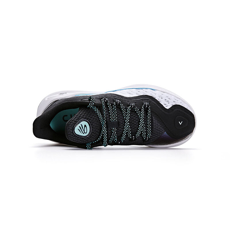 Баскетбольные кроссовки Curry 11 Kids GS Low-top Under Armour, черный/белый — фото 4
