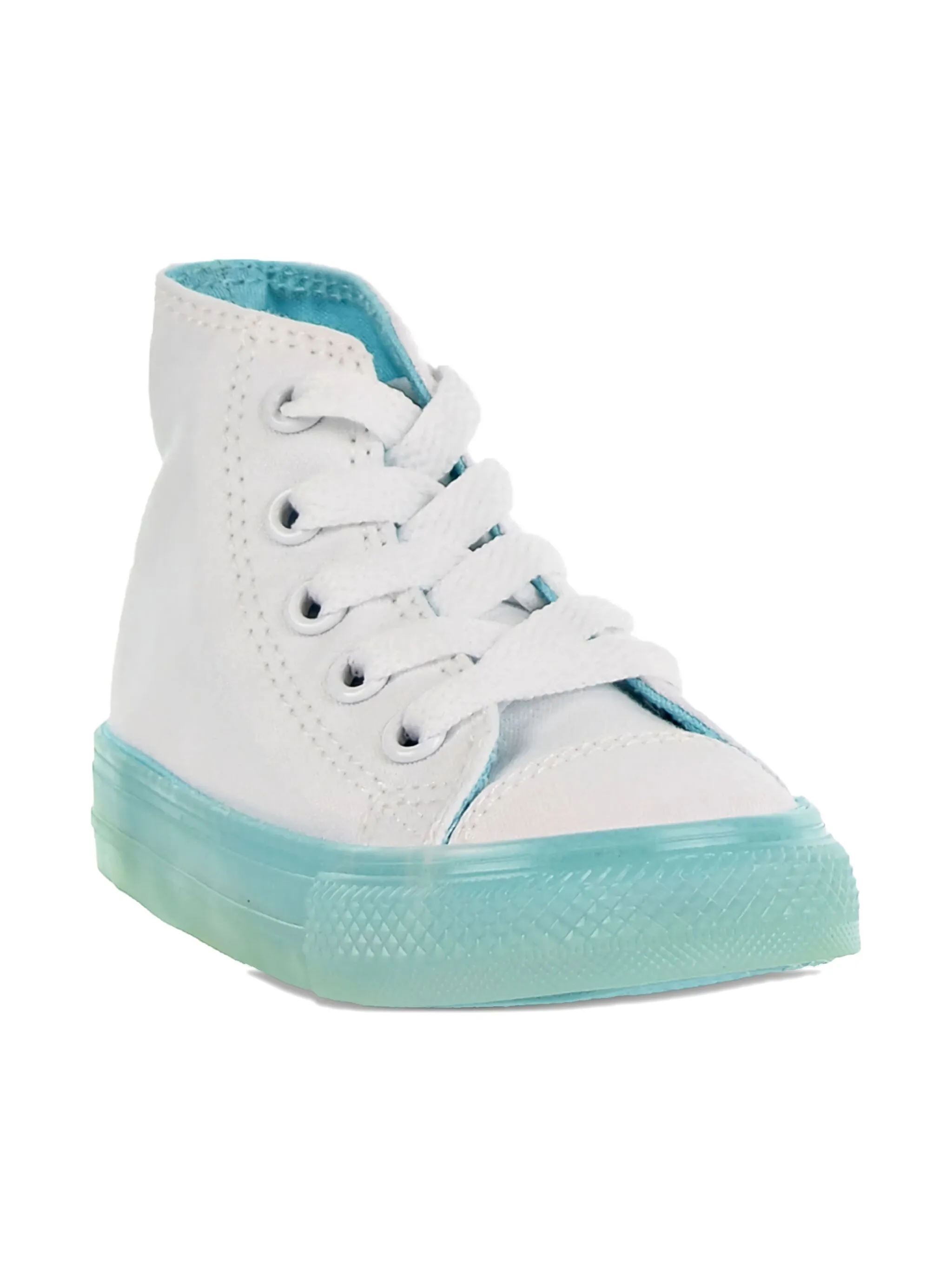 

Кеды Chuck Taylor All Star Hi White/Bleached Aqua Converse Kids, белый