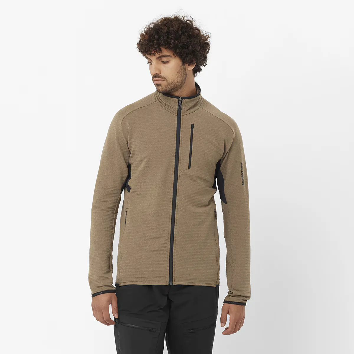 

Salomon Essential Легкая теплая мужская куртка, коричневый