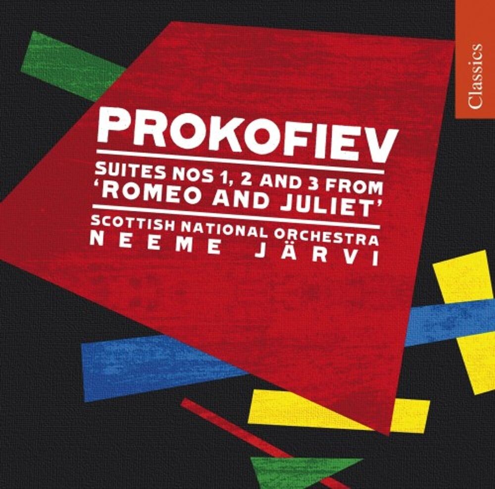 

Диск CD Prokofiev: Suites 1-3 from 'Romeo and Juliet' - Sergei Prokofiev, Scottish National Orchestra, Neeme Järvi