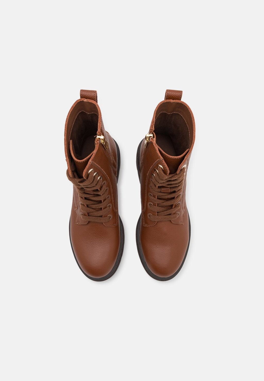 

Ботильоны на платформе BICOLOR LACE UP Tommy Hilfiger, коричневый