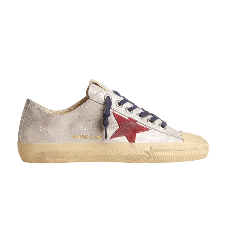 Кроссовки Golden Goose Wmns V-Star LTD, серебряный