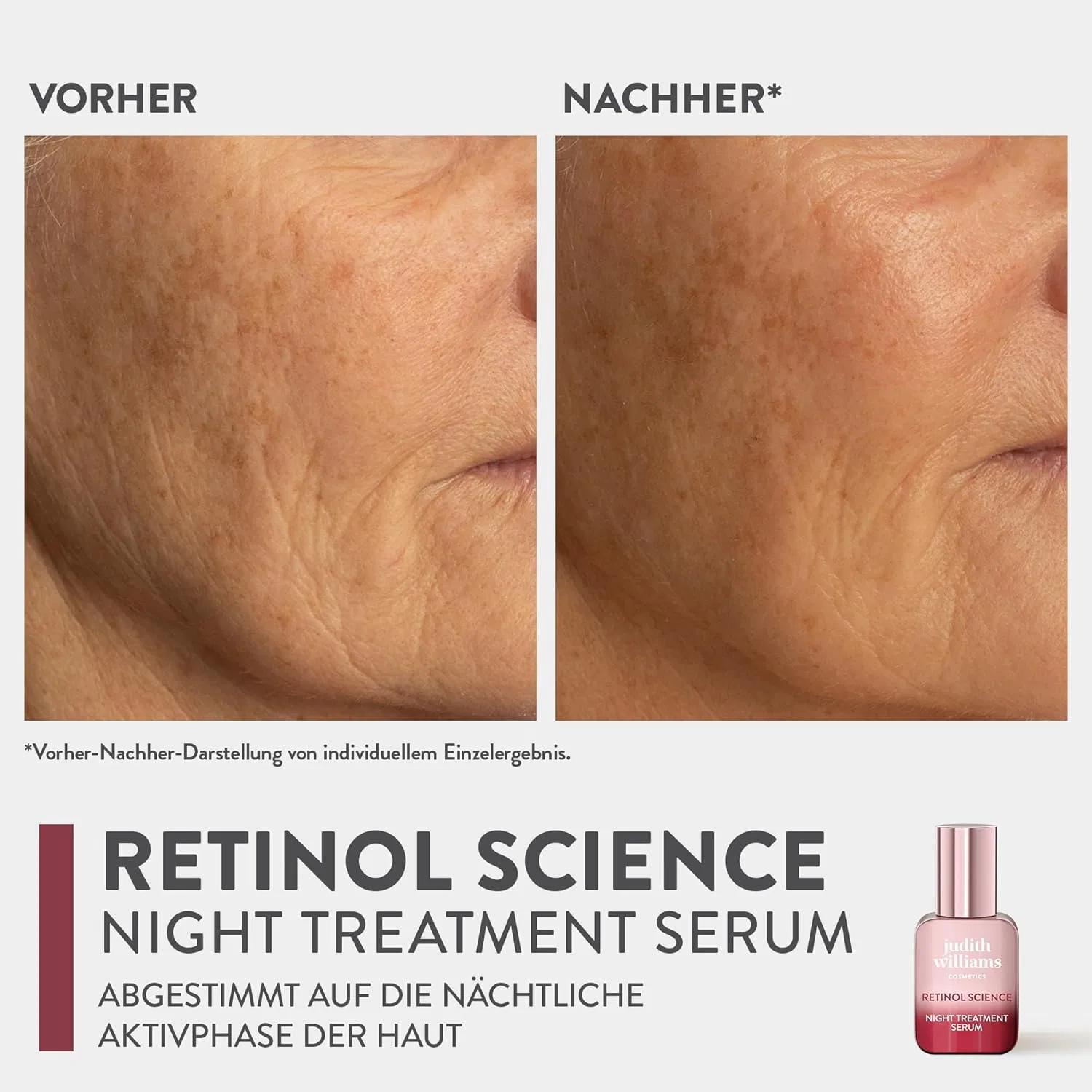 Набор Judith Williams Cosmetics Retinol Science: крем 24H и ночная сыворотка Judithwilliams — фото 4