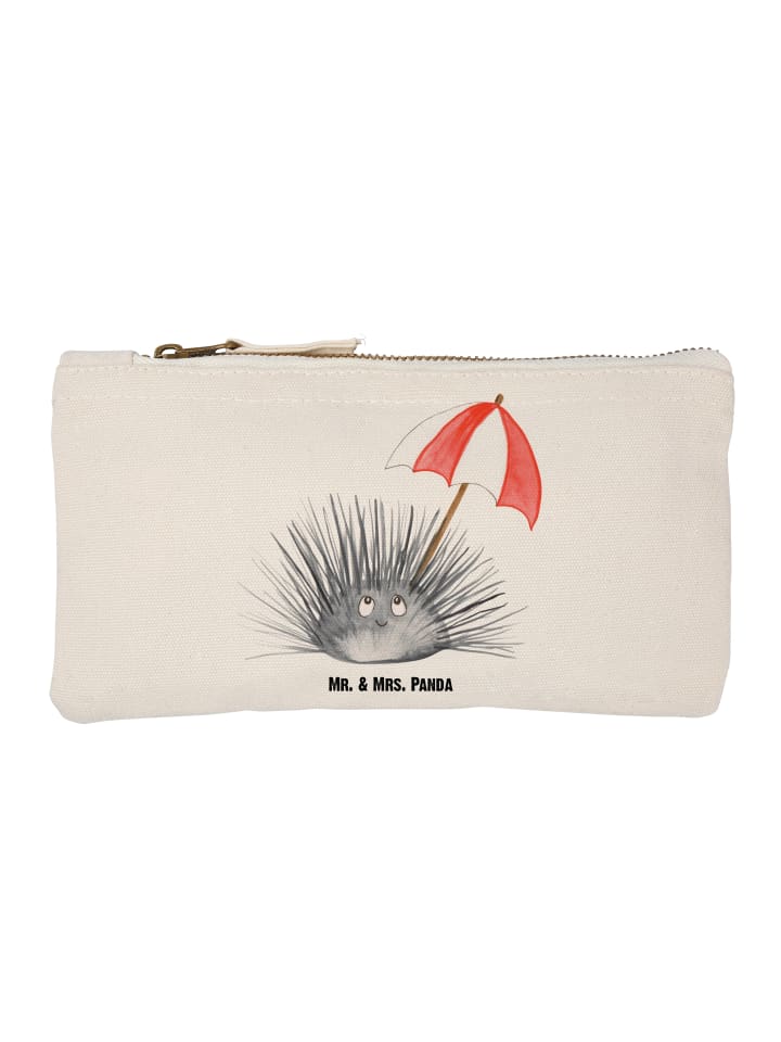 

Mr. & Mrs. Panda Белый пенал с изображением морского ежа, без надписи