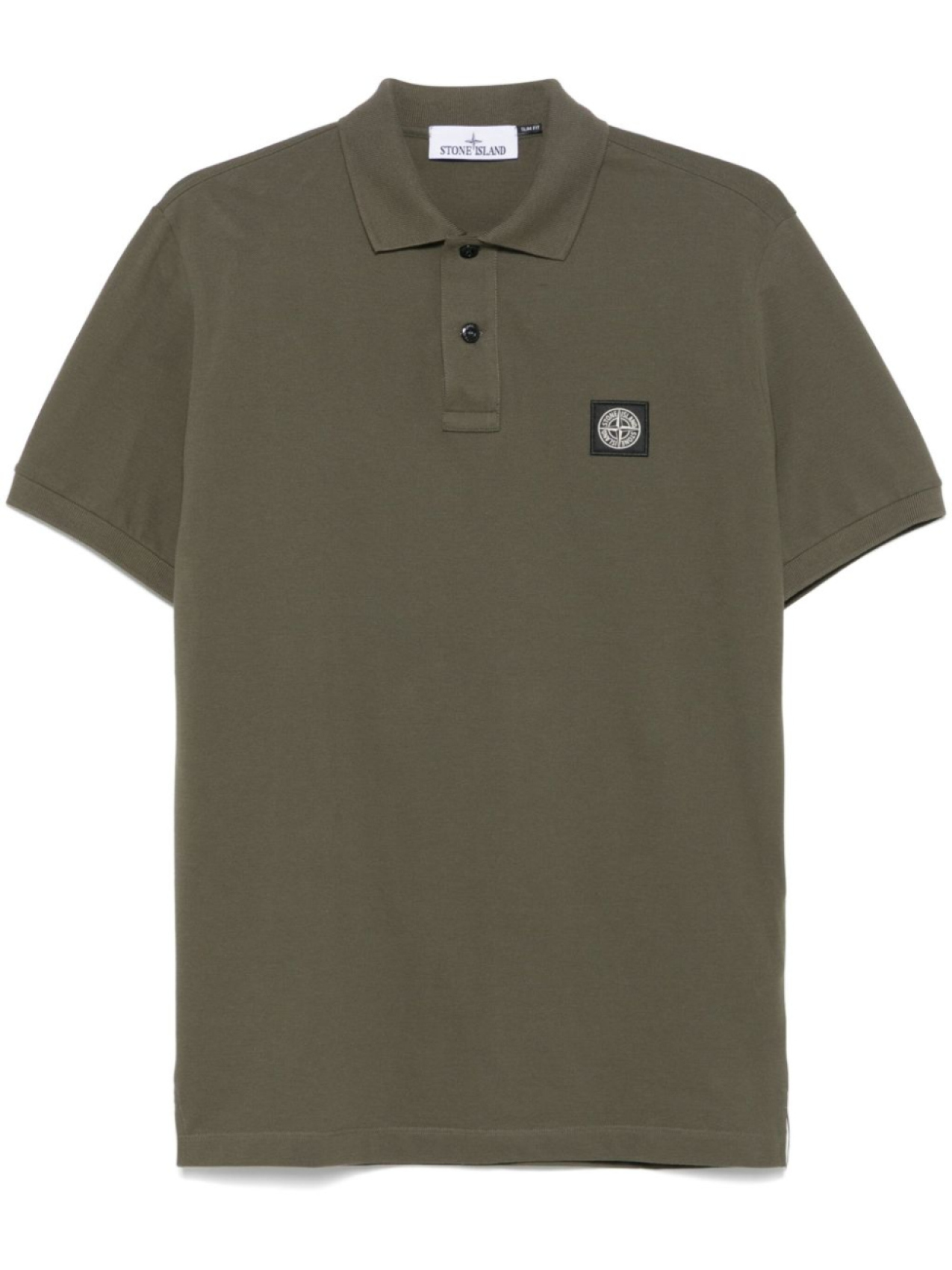 

Рубашка поло из ткани пике Stone Island, зеленый