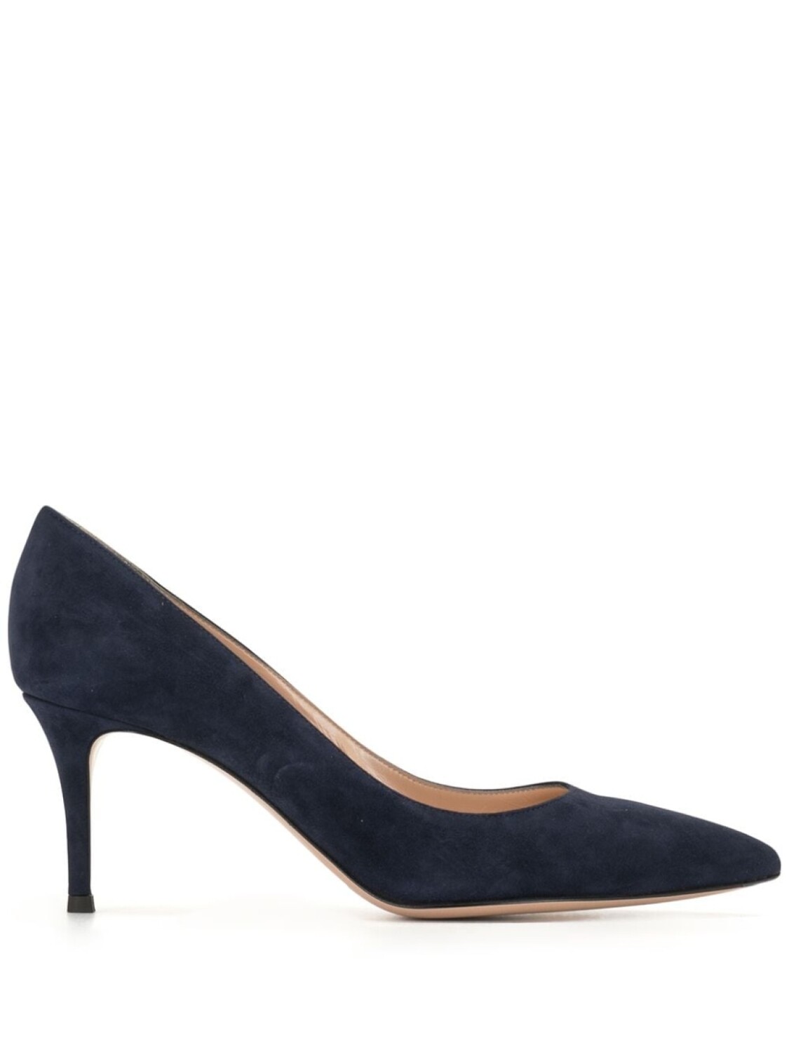 Gianvito Rossi туфли-лодочки с заостренным носком, синий