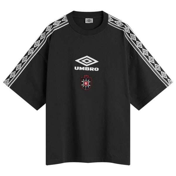 

Футболка с OG-лентой Umbro By Slam Jam, Washed Black