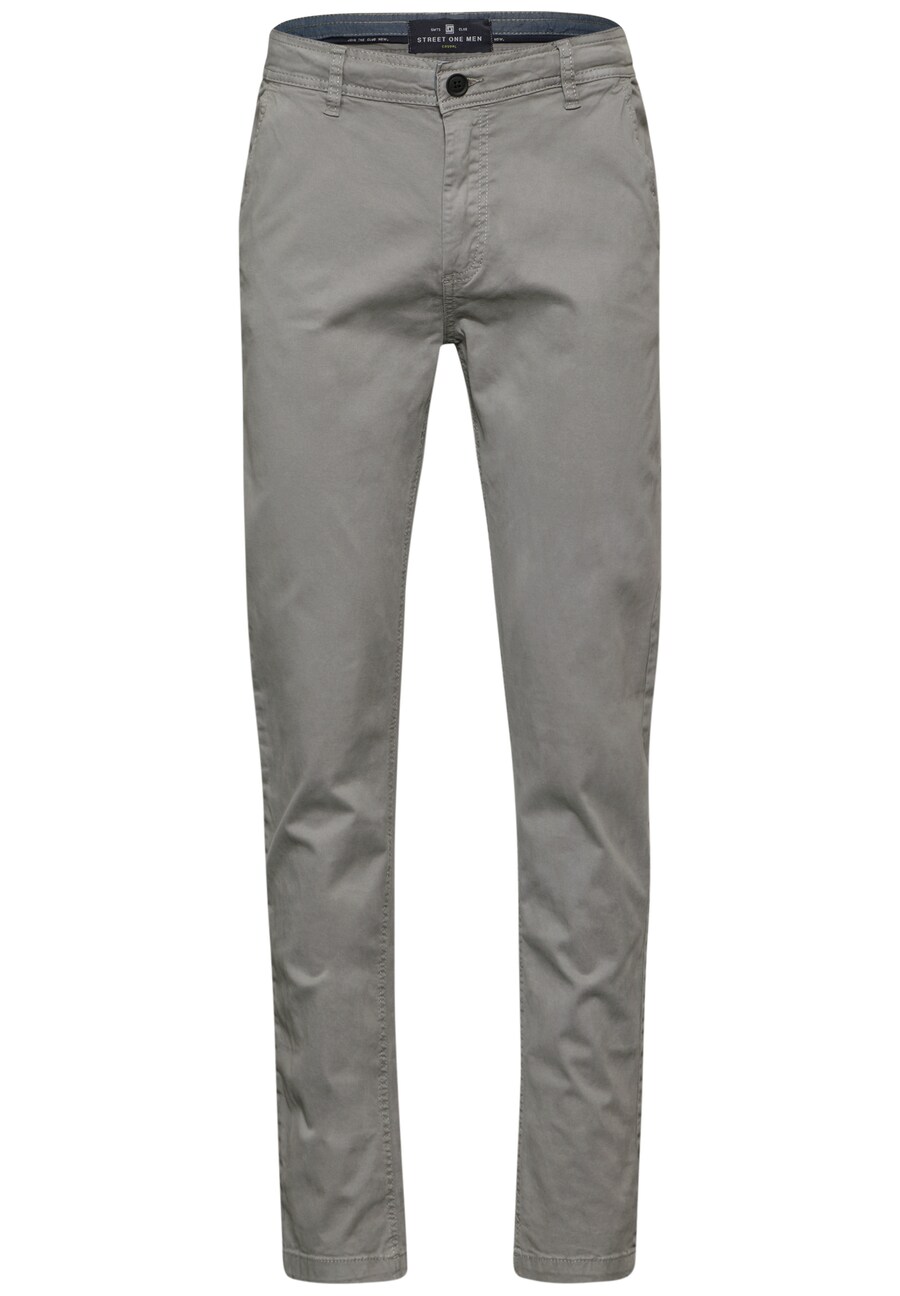 

Узкие брюки-чинос Street One MEN, Grey