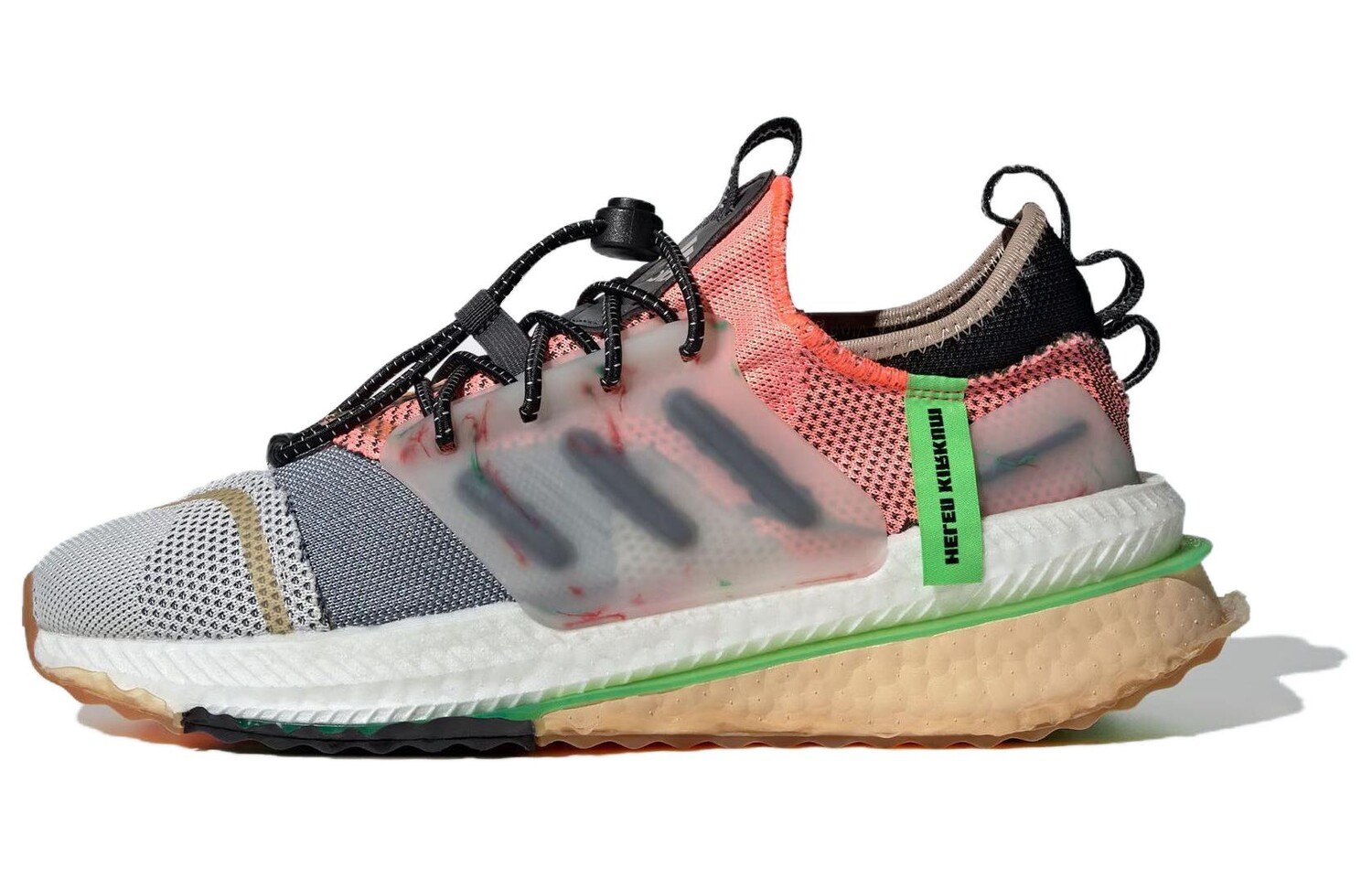Кроссовки Adidas X_Plrboost Unisex, красный/серый/черный