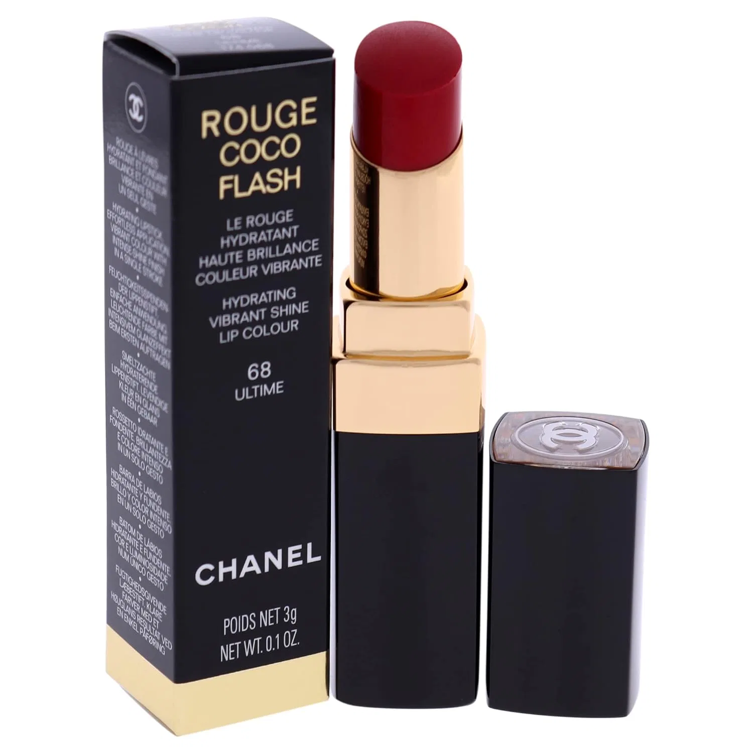 Помада Rouge Coco Flash «68-Ultime» от DIOR Chanel, 42 - Ultime — фото 4