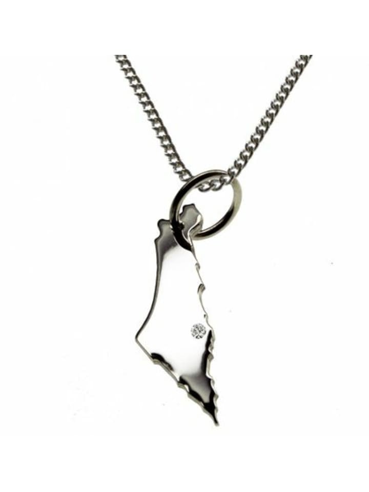 

Schmuckador Цепочка 50 см + Израиль с бриллиантом из серебра 925 пробы